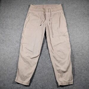 James Perse Pull On Clean Cargo Pants Women's Size 2 Beige Khaki WACS1862